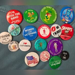 Colorful Vintage Button Collection
